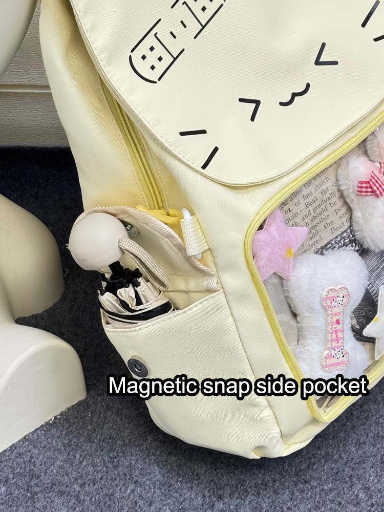 Cat Ita Backpack for Pin Display Cat Ita Backpack for Pin Display