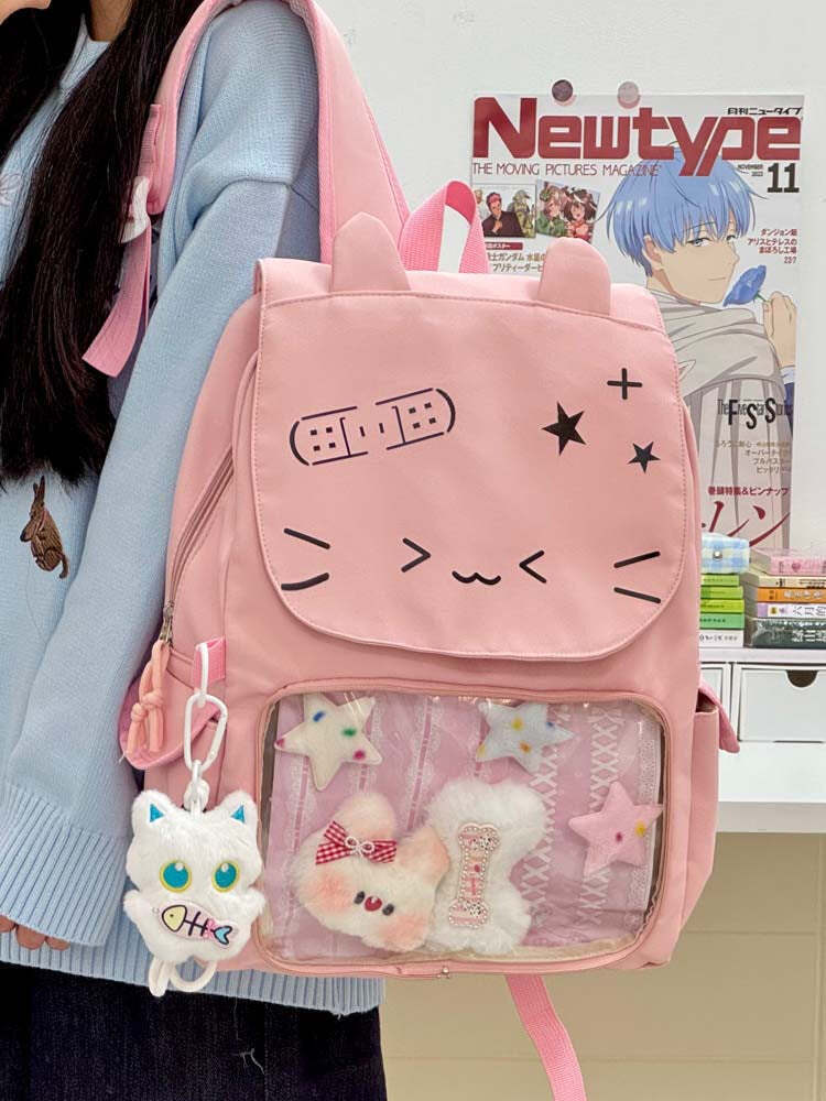 Cat Ita Backpack for Pin Display Cat Ita Backpack for Pin Display