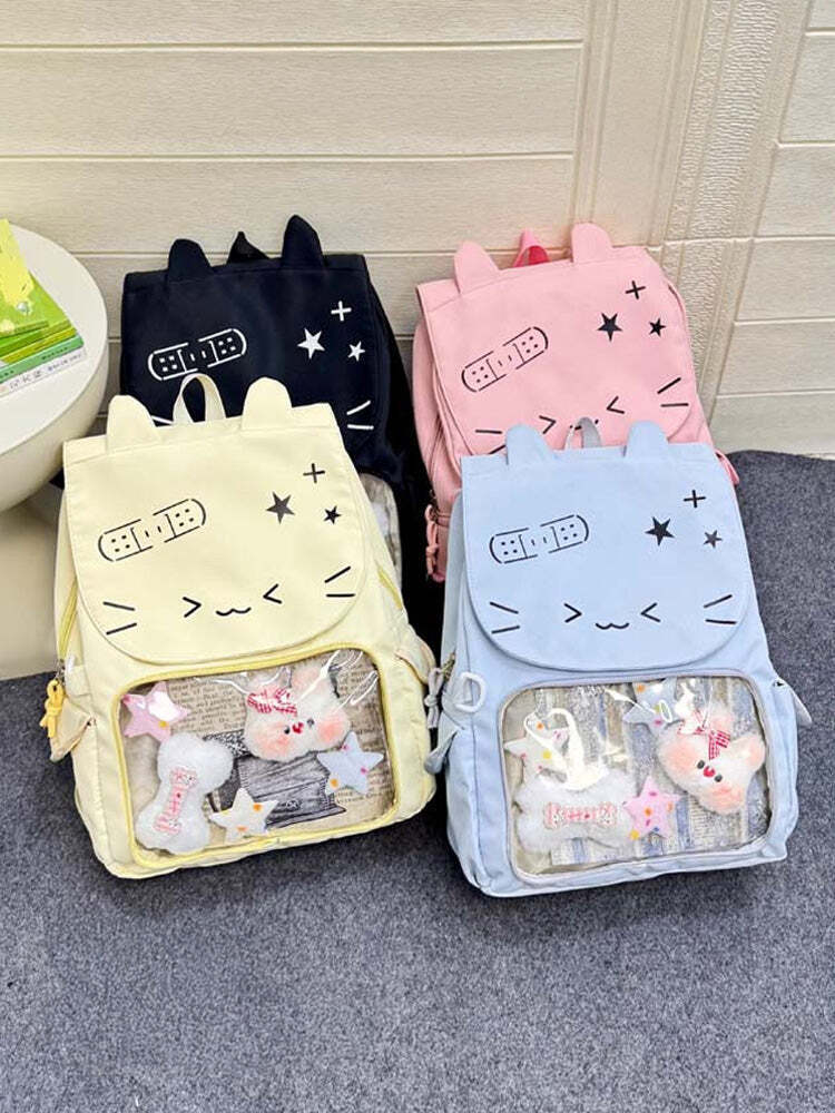 Cat Ita Backpack for Pin Display Cat Ita Backpack for Pin Display
