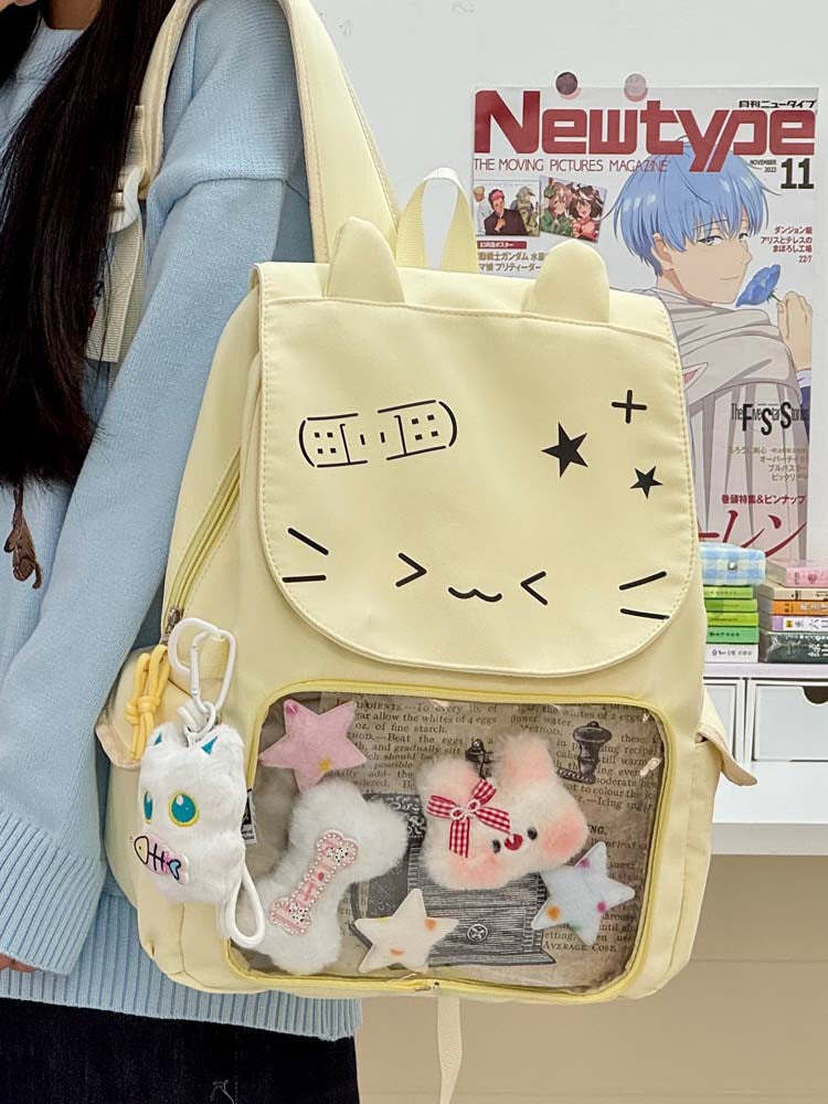 Cat Ita Backpack for Pin Display Cat Ita Backpack for Pin Display