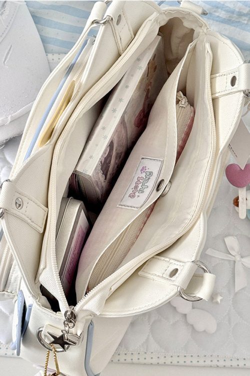 Cat Ita Bag with Clear Window for Plushies and Pins