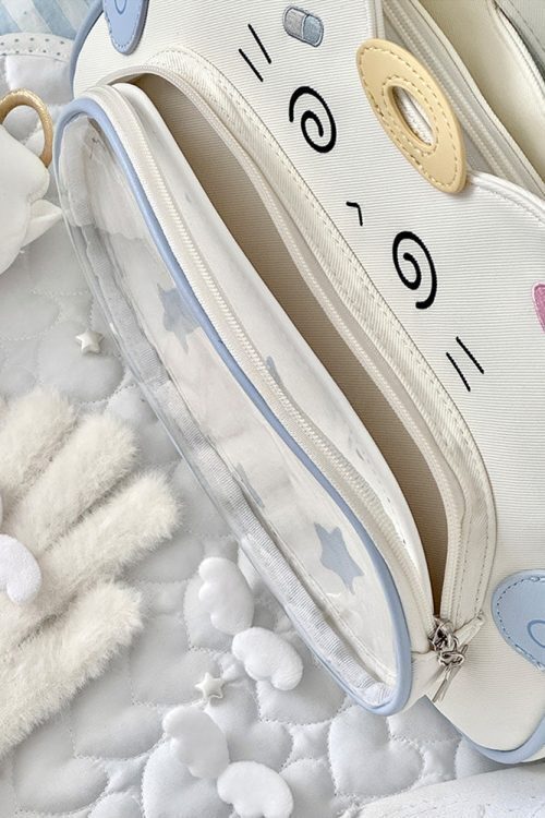 Cat Ita Bag with Clear Window for Plushies and Pins