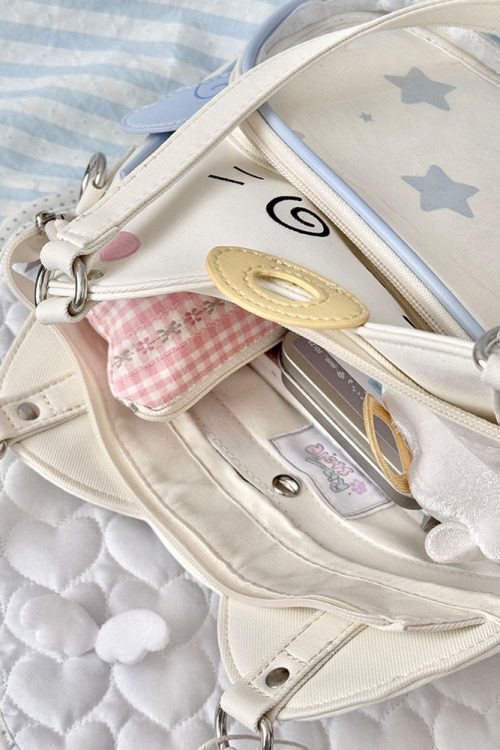 Cat Ita Bag with Clear Window for Plushies and Pins