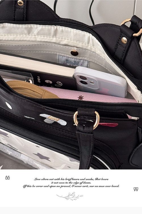 Cat Ita Bag with Clear Window for Plushies and Pins