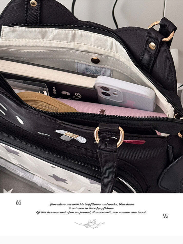 Cat Ita Bag with Clear Window for Plushies and Pins Cat Ita Bag with Clear Window for Plushies and Pins