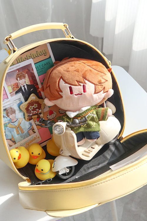 Cat Ita Crossbody Bag for Plushies and Pins
