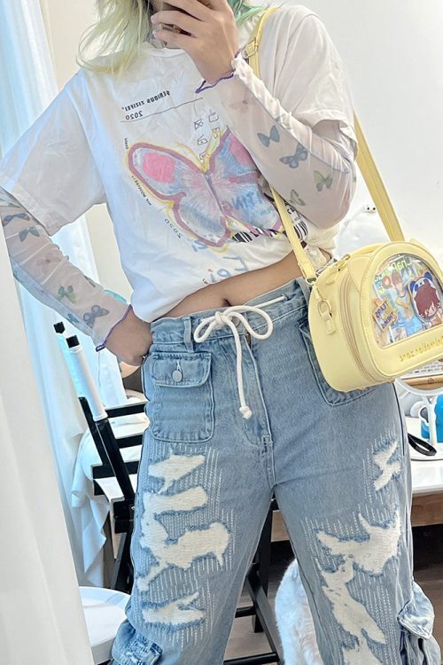 Cat Ita Crossbody Bag for Plushies and Pins