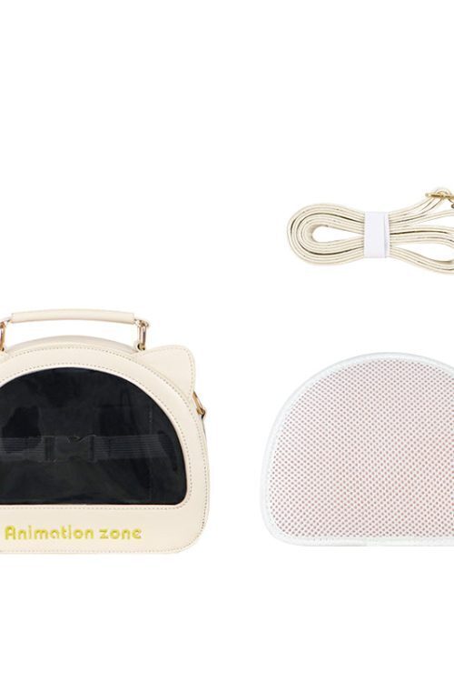 Cat Ita Crossbody Bag for Plushies and Pins