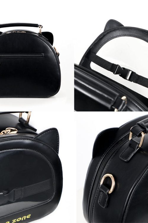 Cat Ita Crossbody Bag for Plushies and Pins