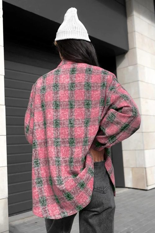 Checkered Oversized Shirt