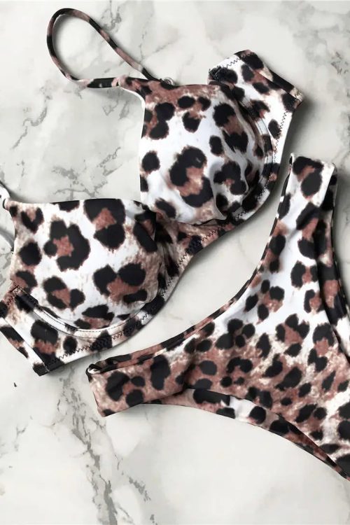Cheetah Bikini Set