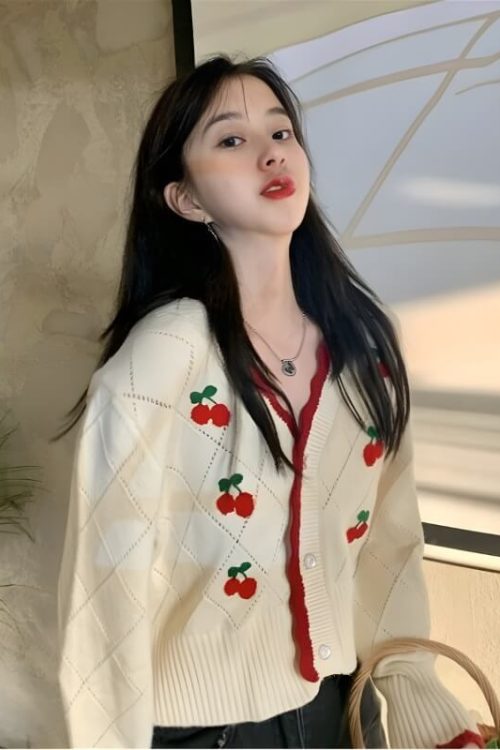 Cherry Cardigan