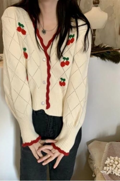 Cherry Cardigan
