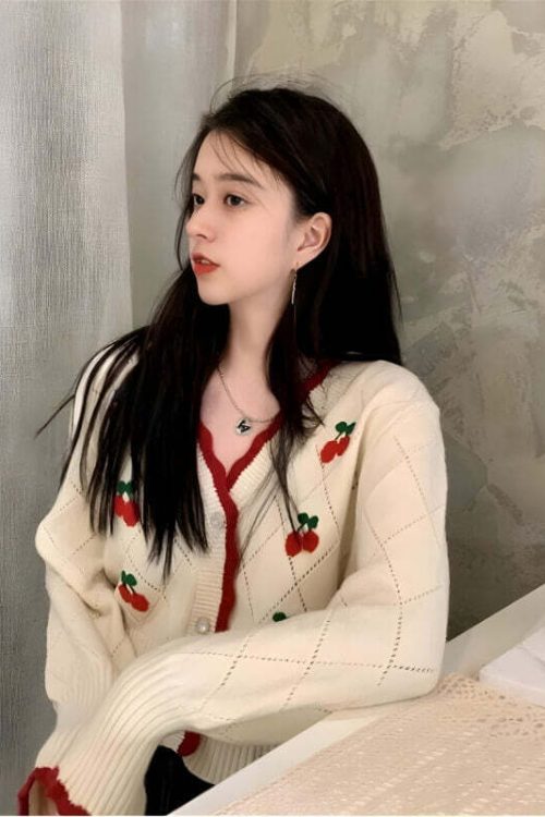 Cherry Cardigan