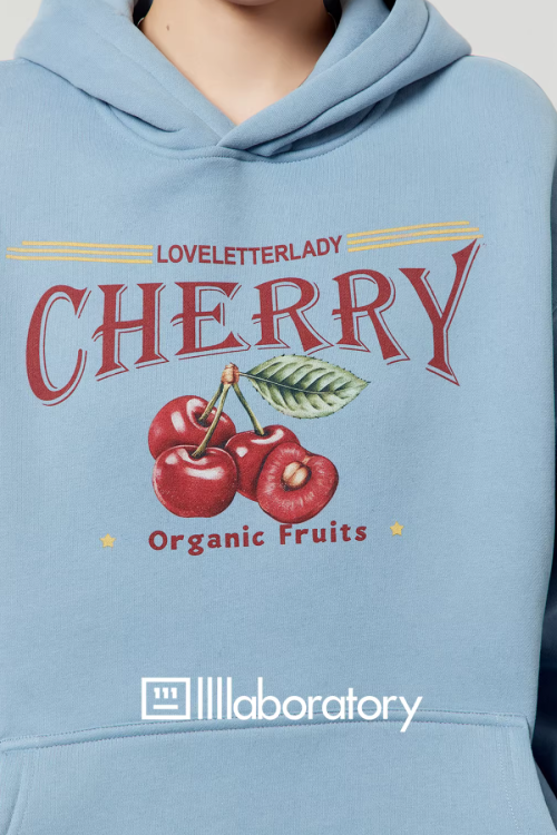 Cherry Print Hoodie