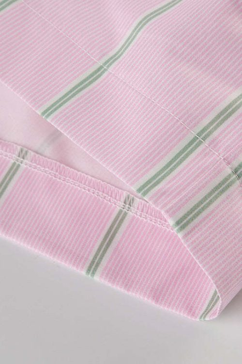 Chic Loose Color Block Striped Shorts