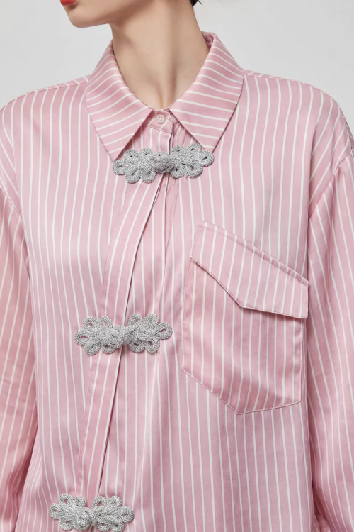 Chinese-style Long-Sleeve Shirt