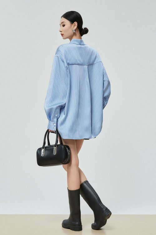 Chinese-Style Long-Sleeve Shirt