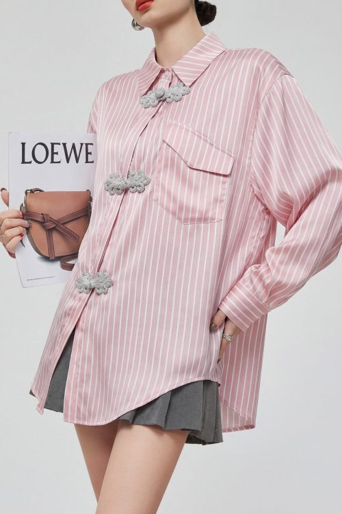 Chinese-style Long-Sleeve Shirt