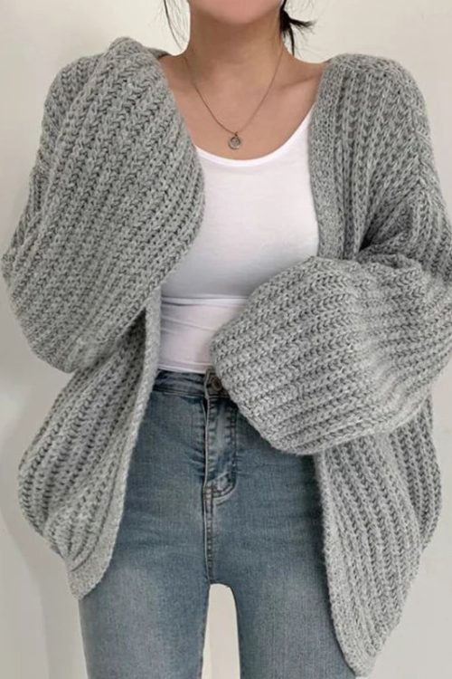 Chunky Knit Cardigan