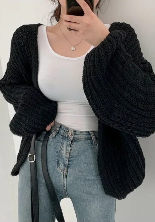 Chunky Knit Cardigan