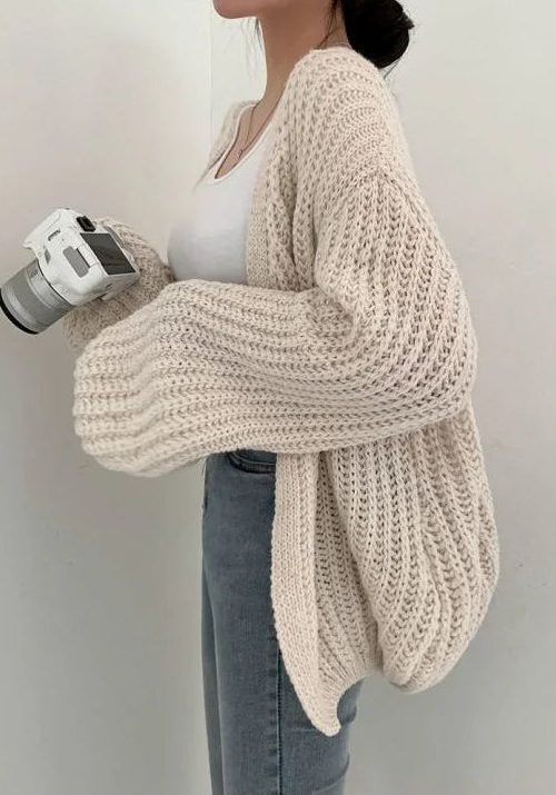 Chunky Knit Cardigan