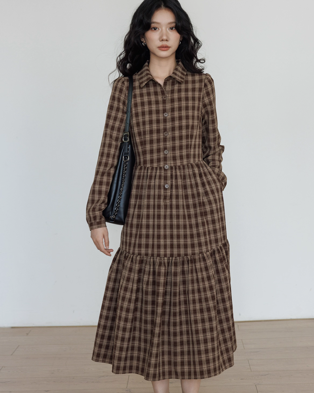 Classic Paid Long Dress Classic Paid Long Dress