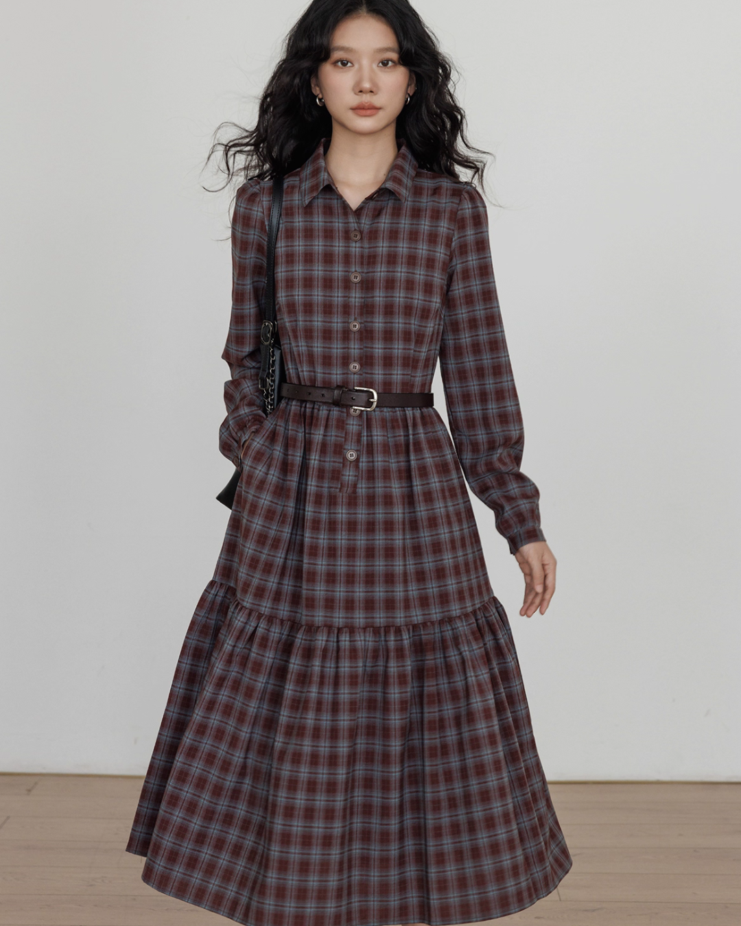 Classic Paid Long Dress Classic Paid Long Dress