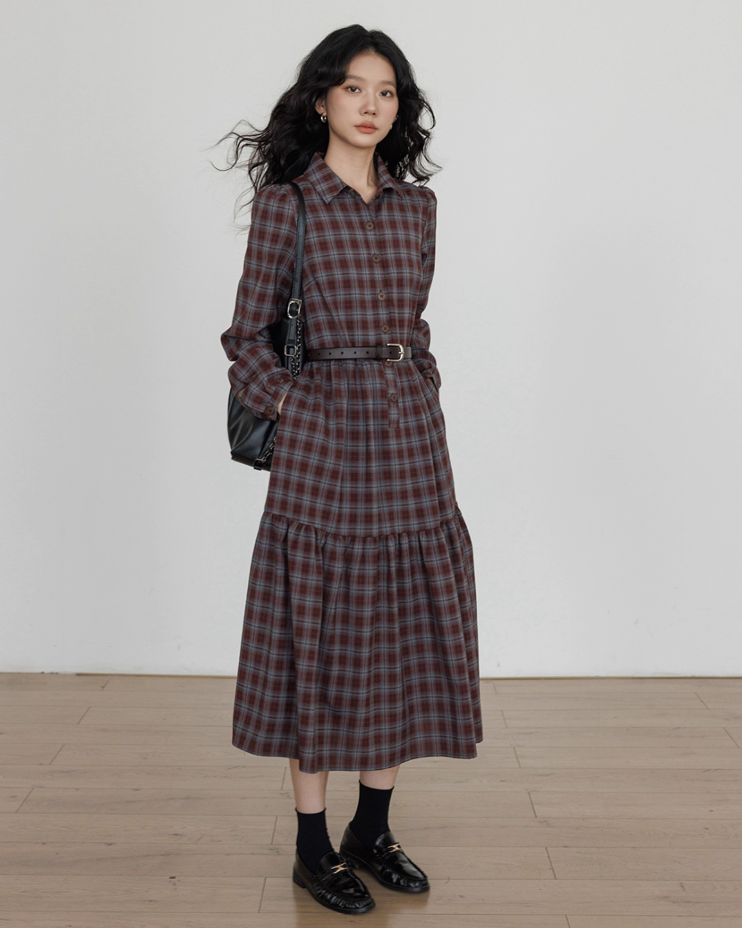 Classic Paid Long Dress Classic Paid Long Dress