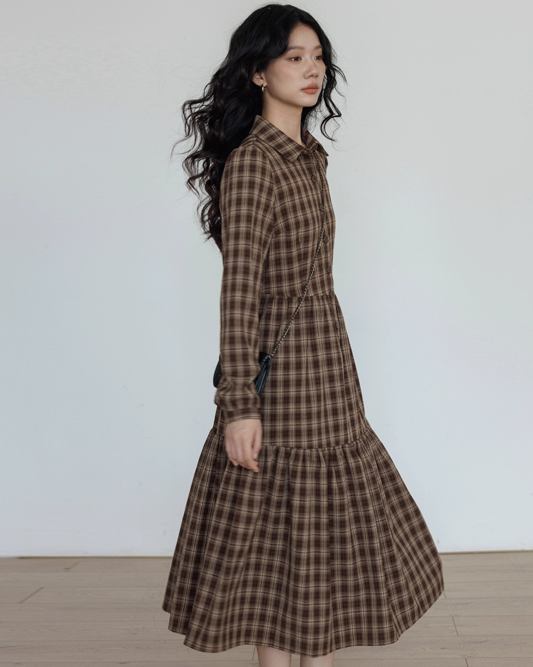 Classic Paid Long Dress Classic Paid Long Dress