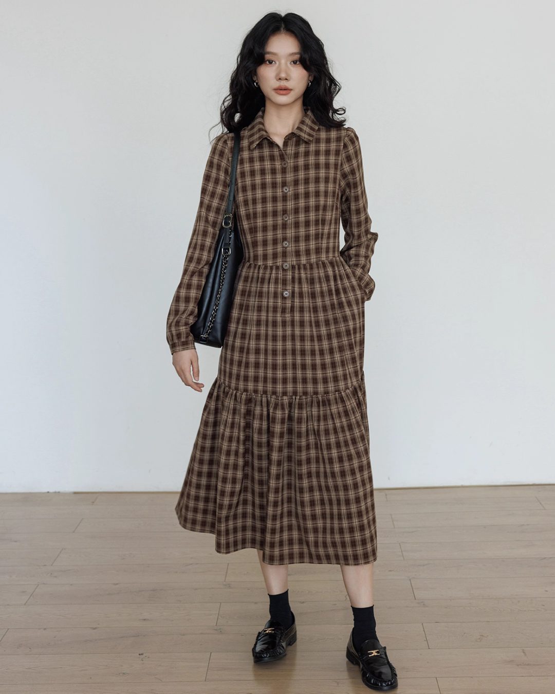 Classic Paid Long Dress Classic Paid Long Dress