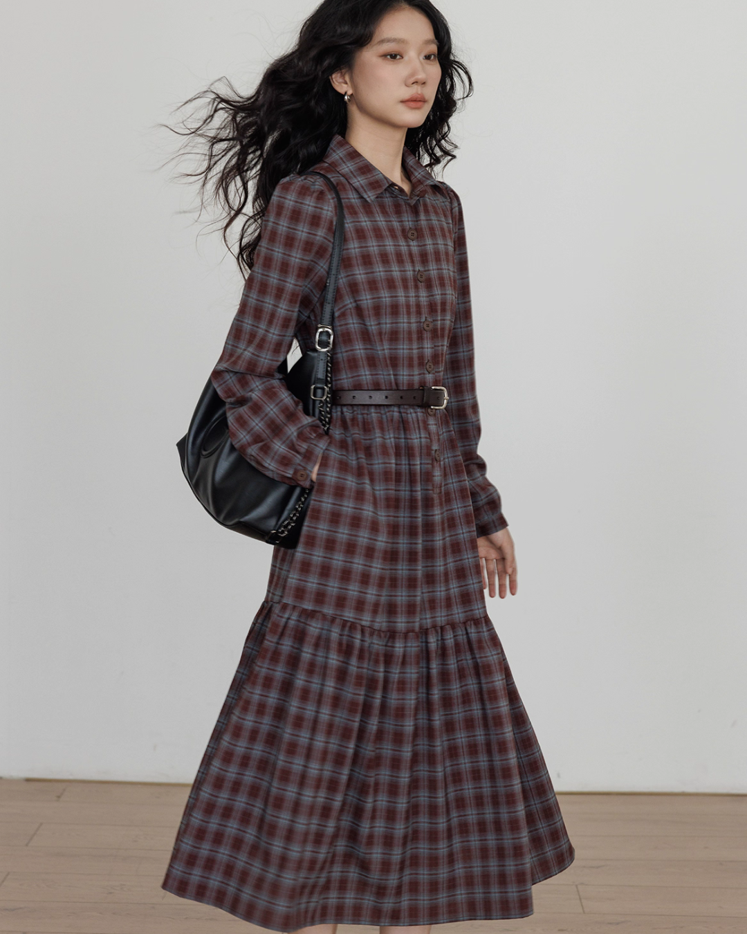 Classic Paid Long Dress Classic Paid Long Dress