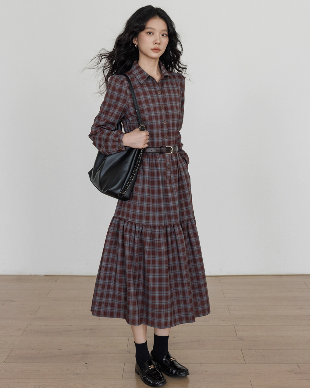 Classic Paid Long Dress Classic Paid Long Dress