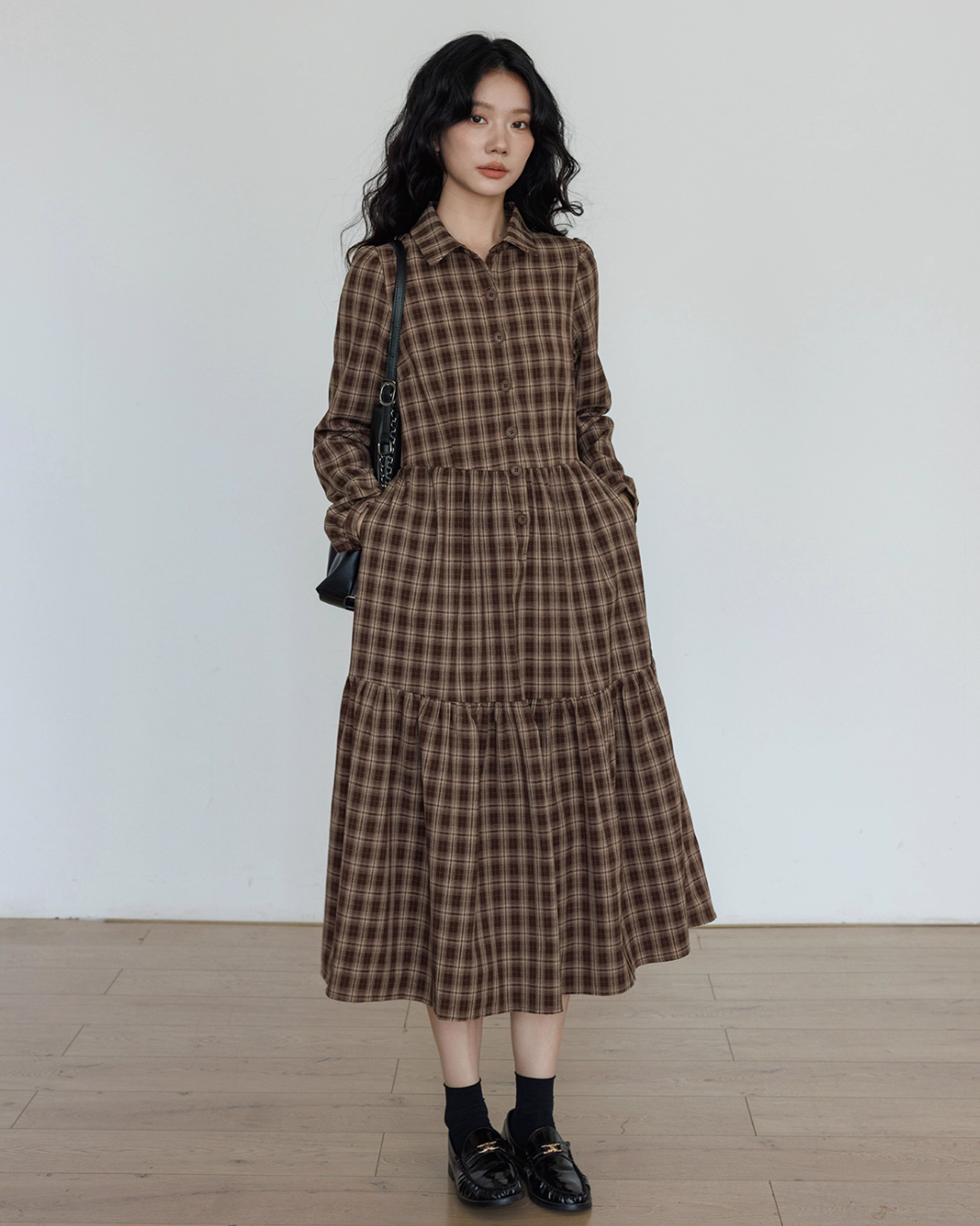 Classic Paid Long Dress Classic Paid Long Dress