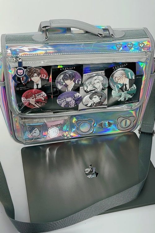 Claw Machine Inspired Ita Bag with Included Insert for Plushies and Pins