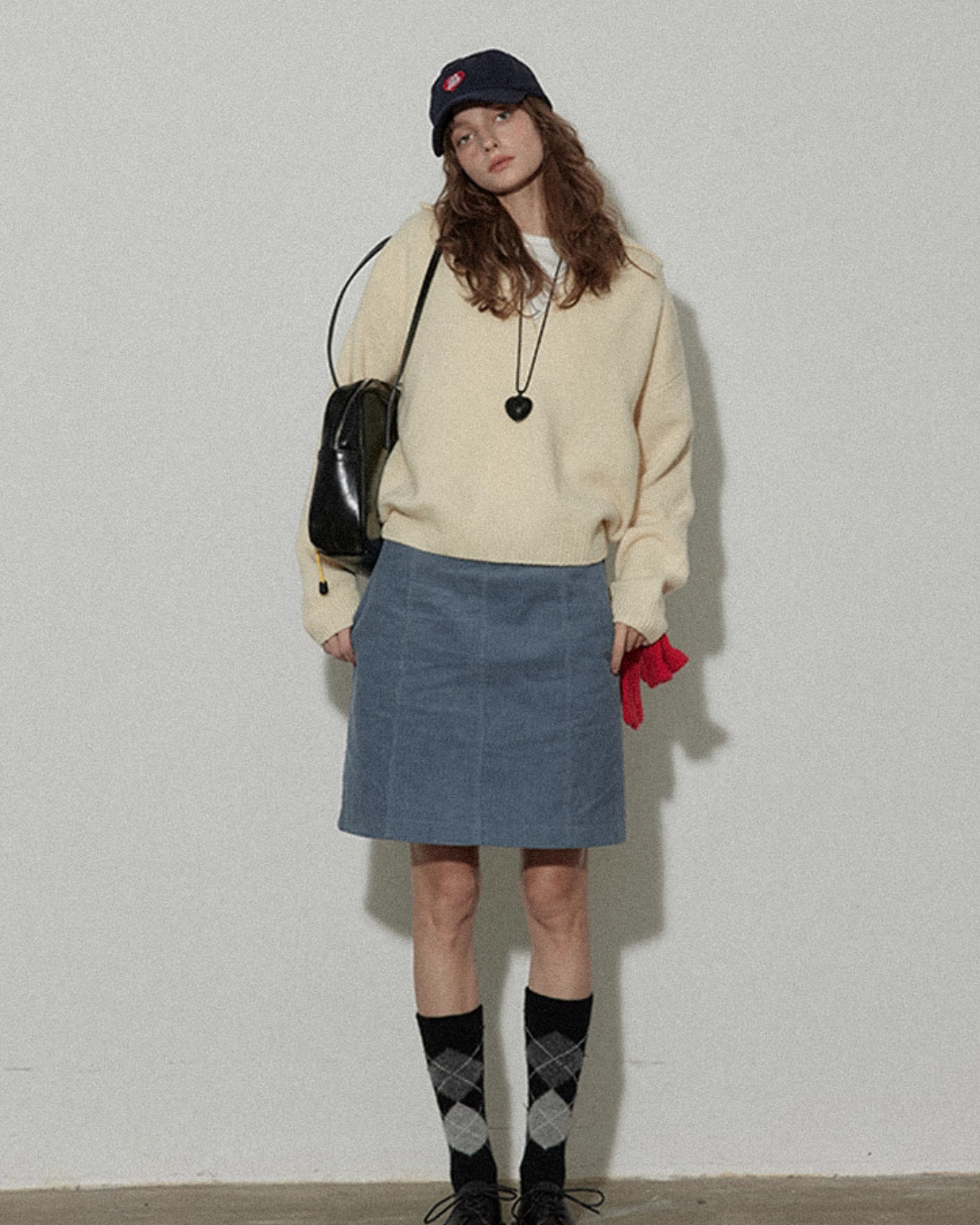 Collar Knit Casual Top Collar Knit Casual Top