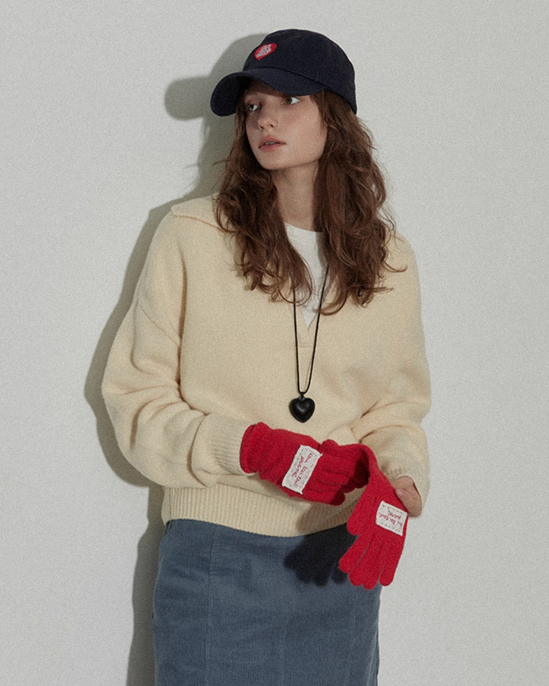 Collar Knit Casual Top Collar Knit Casual Top