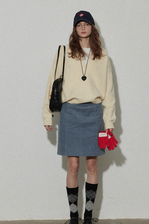 Collar Knit Casual Top