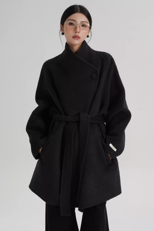 Collar Wool Coat