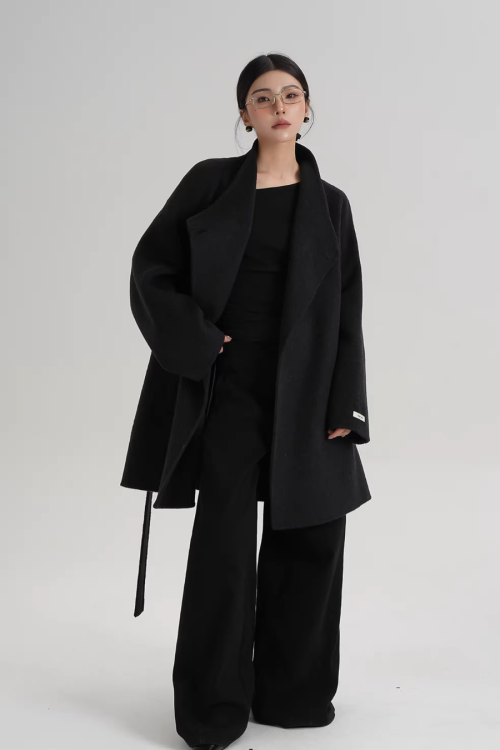 Collar Wool Coat