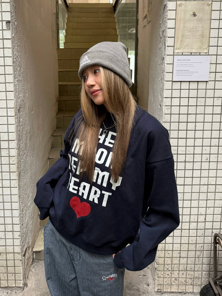 College Logo Sweat Top College Logo Sweat Top