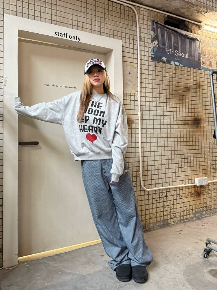 College Logo Sweat Top College Logo Sweat Top