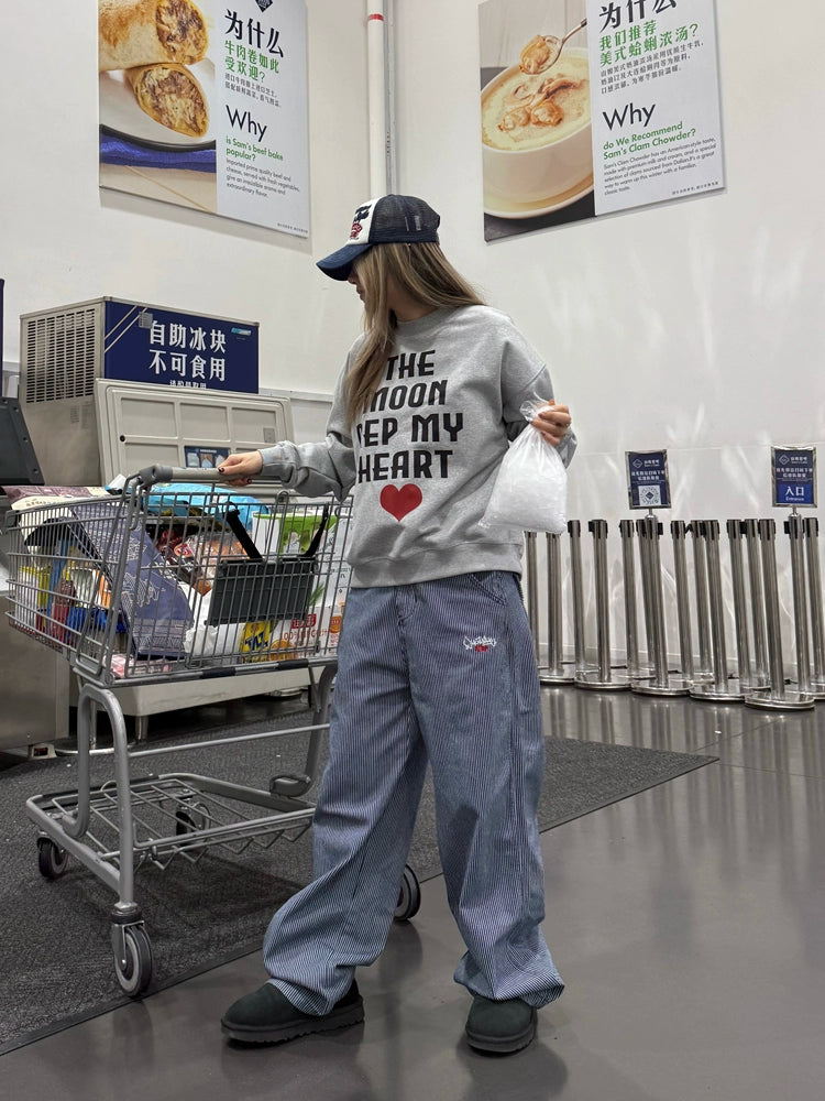 College Logo Sweat Top College Logo Sweat Top