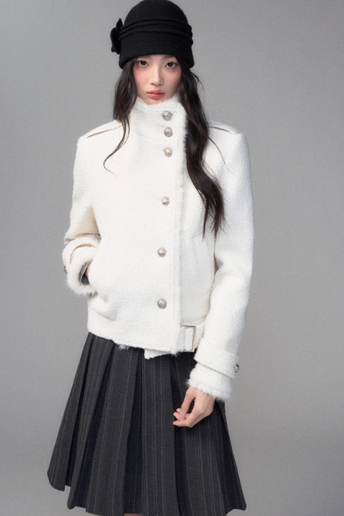 College Style Pleated Skirt