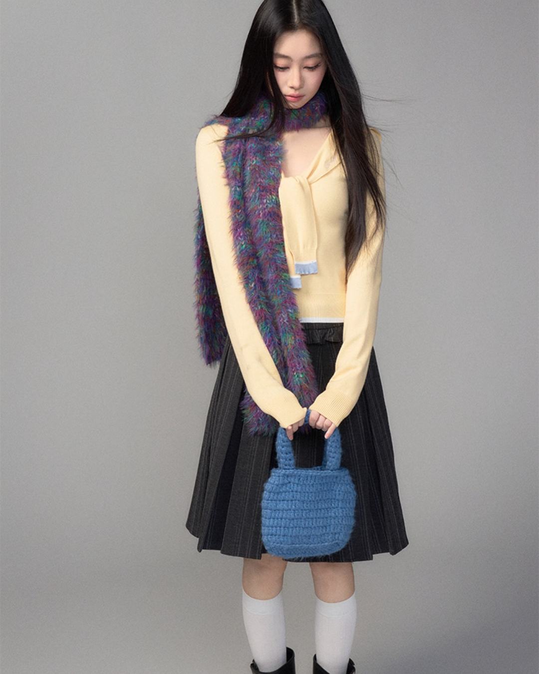 College Style Pleated Skirt College Style Pleated Skirt