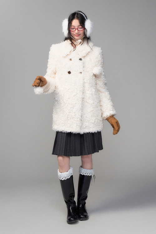 College Style Pleated Skirt