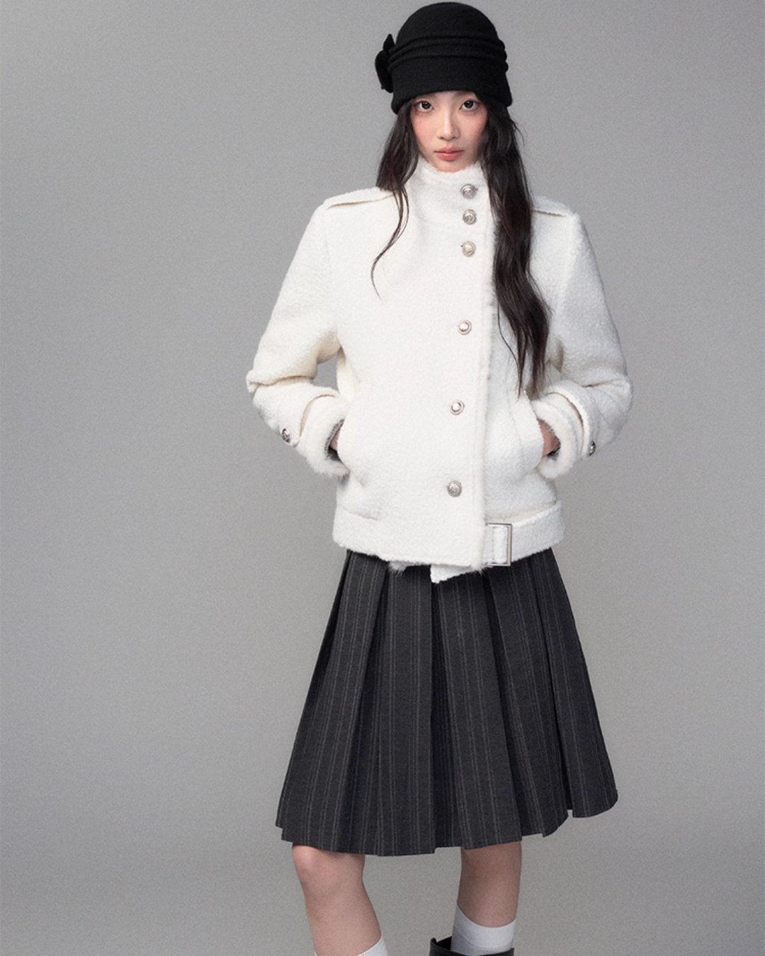 College Style Pleated Skirt College Style Pleated Skirt