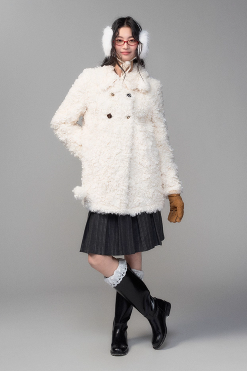 College Style Pleated Skirt