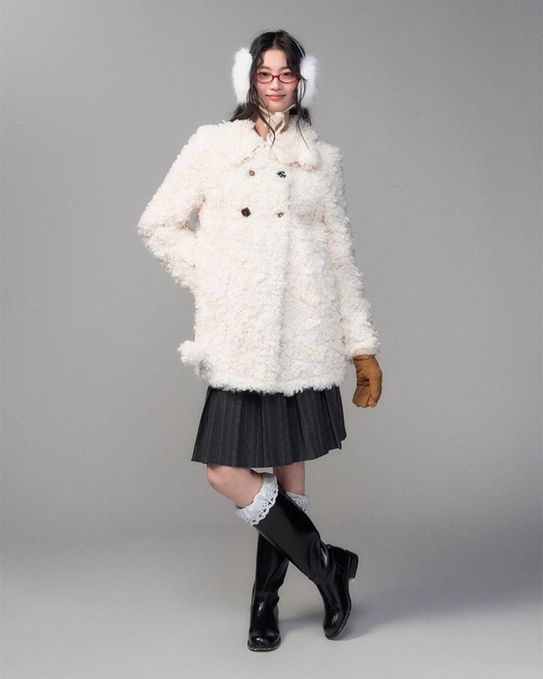 College Style Pleated Skirt College Style Pleated Skirt