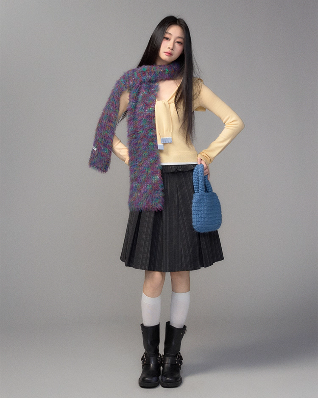 College Style Pleated Skirt College Style Pleated Skirt